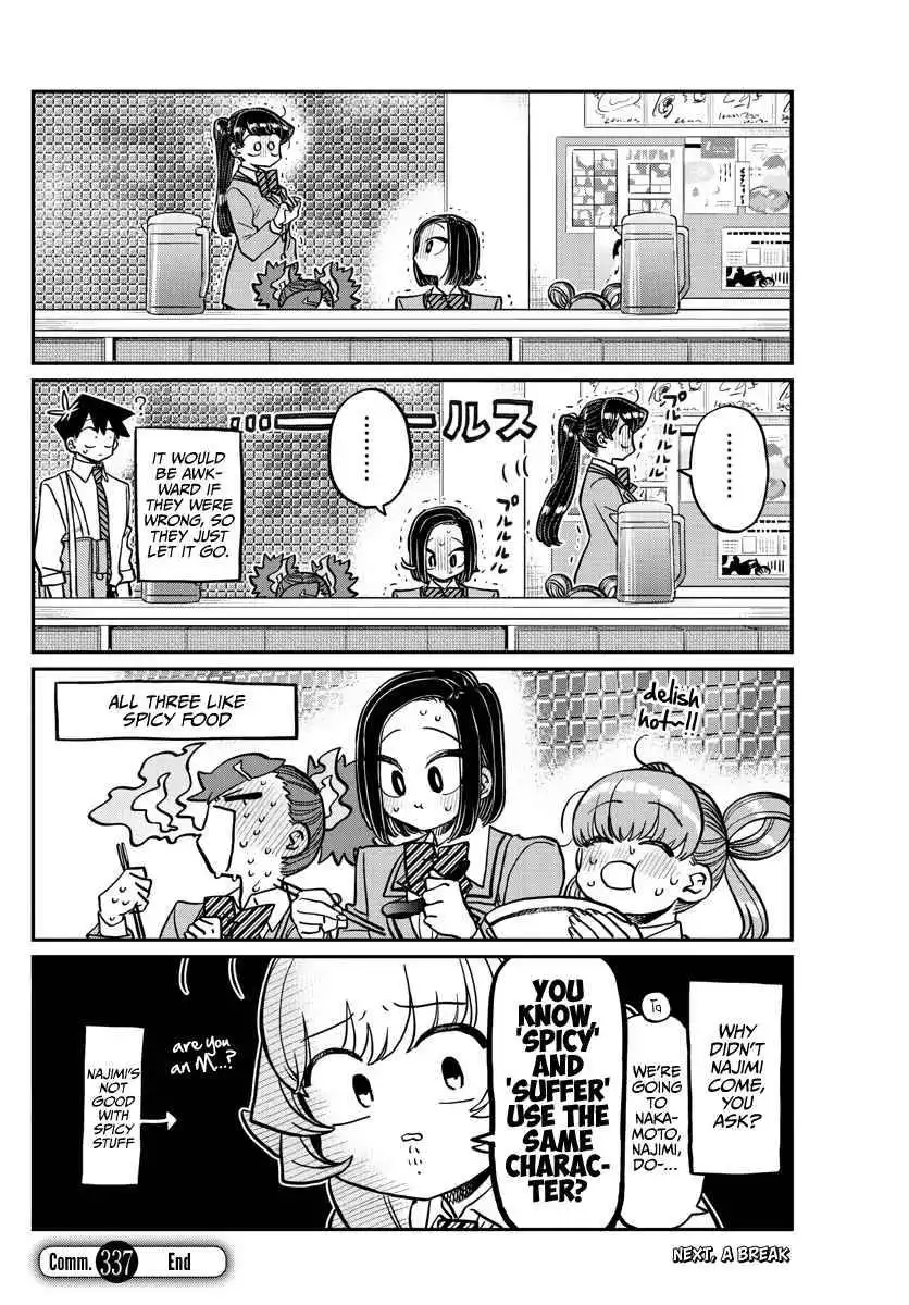 Komi-san wa Komyushou Desu Chapter 337 18